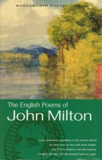 The English Poems of John Milton - okładka książki