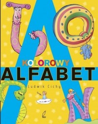 Kolorowy alfabet - okładka książki