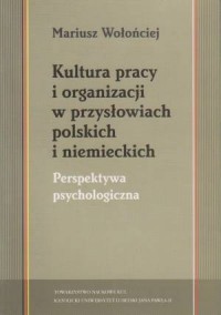 Kultura pracy i organizacji w przysłowiach - okładka książki