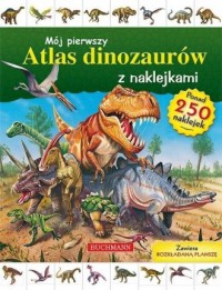Mój pierwszy atlas dinozaurów z - okładka książki