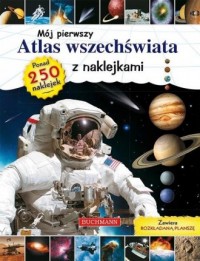 Mój pierwszy atlas wszechświata - okładka książki