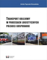Transport kolejowy w procesach - okładka książki