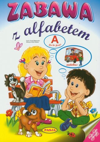 Zabawa z alfabetem - okładka książki
