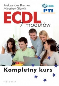 ECDL. 7 modułów. Kompletny kurs - okładka książki
