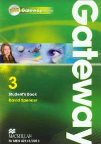 Gateway 3. Students Book plus Gateway - okładka podręcznika