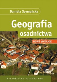 Geografia osadnictwa - okładka książki