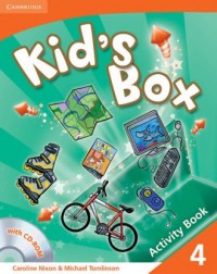 Kids Box 4. Activity Book with - okładka podręcznika