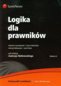 okładka książki - Logika dla prawników