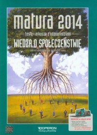 Matura 2014. Wiedza o społeczeństwie. - okładka podręcznika