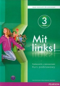 Mit Links 3. Język niemiecki. Gimnazjum. - okładka podręcznika