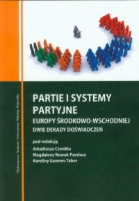 Partie i systemy partyjne Europy - okładka książki