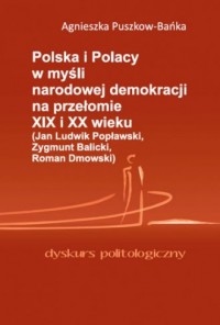 Polska i Polacy w myśli narodowej - okładka książki