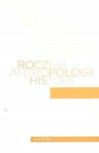 Rocznik Antropologii Historii 2/II/2012 - okładka książki