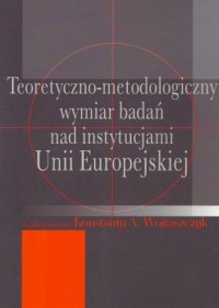 Teoretyczno-metodologiczny wymiar - okładka książki