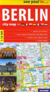 Berlin plan miasta (skala 1: 16 - okładka książki
