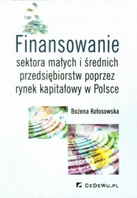 Finansowanie sektora małych i średnich - okładka książki
