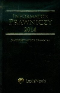 Informator Prawniczy 2014 - okładka książki