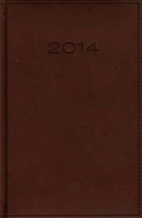 Kalendarz 2014. Bordo dzienny (B6) - okładka książki