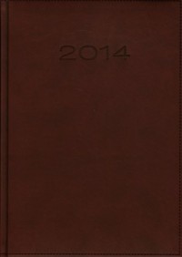 Kalendarz 2014. Bordo menadżerski - okładka książki