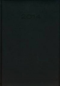 Kalendarz 2014. Granat duży dzienny - okładka książki