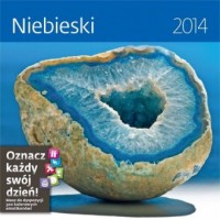 Kalendarz 2014. Niebieski - okładka książki