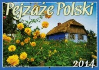 Kalendarz 2014. Pejzaże Polski - okładka książki