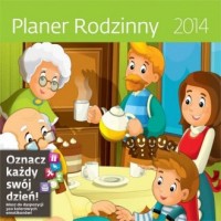 Kalendarz 2014. Planer Rodzinny - okładka książki