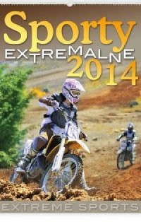 Kalendarz 2014. Sporty ekstremalne - okładka książki