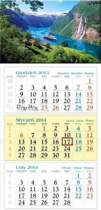 Kalendarz 2014. Statek - okładka książki