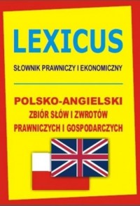 Lexicus. Słownik prawniczy i ekonomiczny. - okładka podręcznika