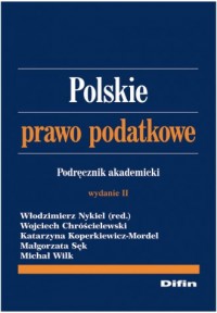 Polskie prawo podatkowe - okładka książki
