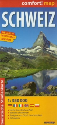 Schweiz (Szwajcaria) mapa turystyczna - okładka książki