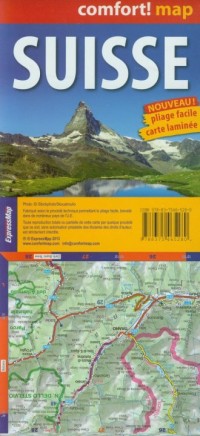 Suisse (Szawajcaria) mapa drogowa - okładka książki