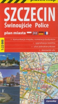 Szczecin, Świnoujście Police plan - okładka książki