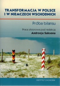 Transformacja w Polsce i w Niemczech - okładka książki