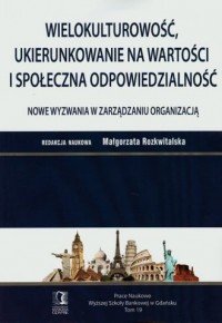 Wielokulturowość, ukierunkowanie - okładka książki