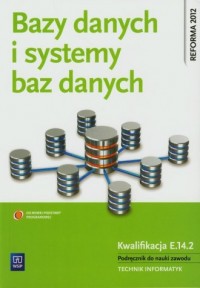 Bazy danych i systemy baz danych. - okładka podręcznika
