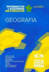 Geografia. Informator o egzaminie - okładka podręcznika