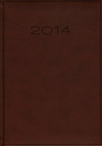 Kalendarz 2014. Bordo menadżerski - okładka książki