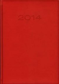 Kalendarz 2014. Czerwień menadżerski - okładka książki