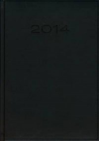 Kalendarz 2014. Granatowy menadżerski - okładka książki