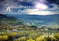 Kalendarz 2014. Krajobrazy Polski - okładka książki