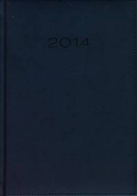 Kalendarz 2014. Niebieski dzienny - okładka książki