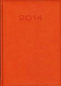 Kalendarz 2014. Pomarańczowy menadżerski - okładka książki