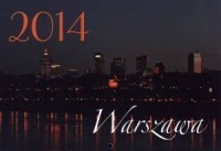 Kalendarz 2014. Warszawa (wiszący) - okładka książki