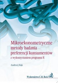 Mikroekonometryczne metody badania - okładka książki