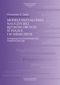 Modele kształcenia nauczycieli - okładka książki