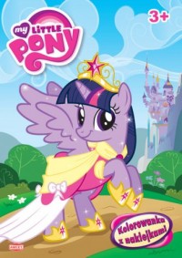 My Little Pony. Kolorowanka z naklejkami - okładka książki