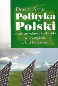 Polityka Polski w zakresie ochrony - okładka książki