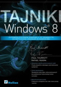 Tajniki Windows 8 - okładka książki